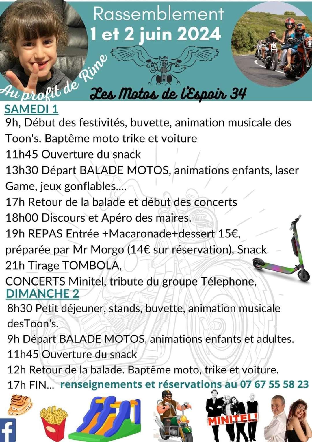 Flyer rassemblement 2024 pour Rime